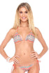 Luli Fama Fuego Divino Braided Triangle Top